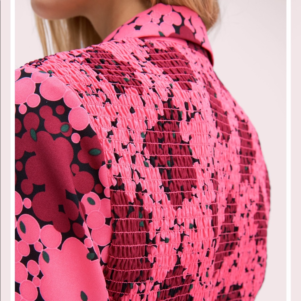 Kate Spade Bubble dot smoked dress - Picture 4 of 5